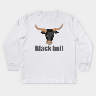 Black Bull Kids Long Sleeve T-Shirt